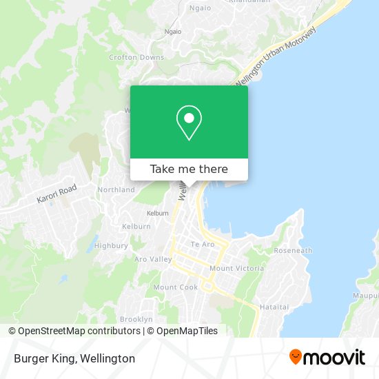 Burger King map