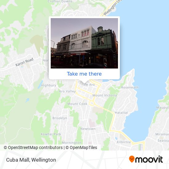 Cuba Mall map