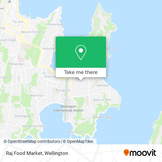 Raj Food Market map