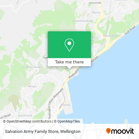 Salvation Army Family Store map