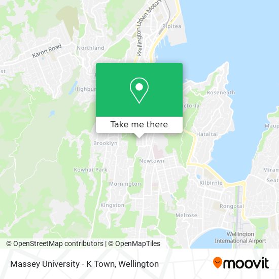 Massey University - K Town map