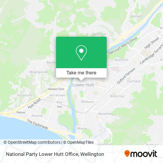 National Party Lower Hutt Office地图