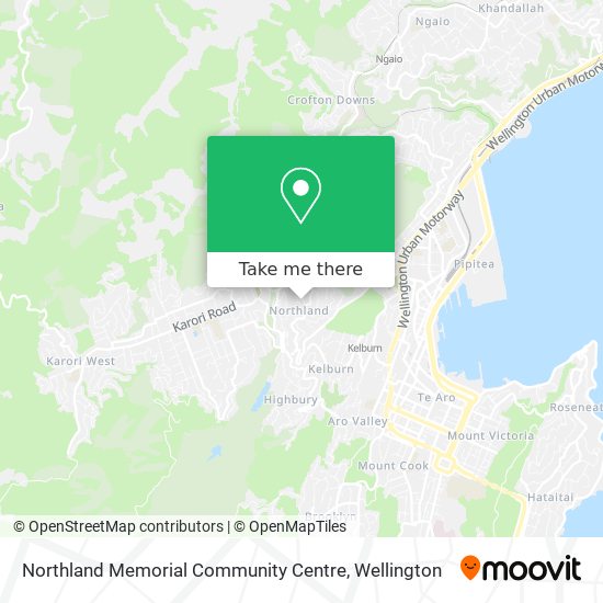 Northland Memorial Community Centre map