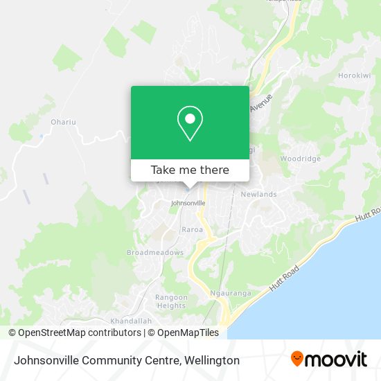 Johnsonville Community Centre map