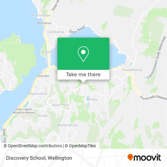 Discovery School map