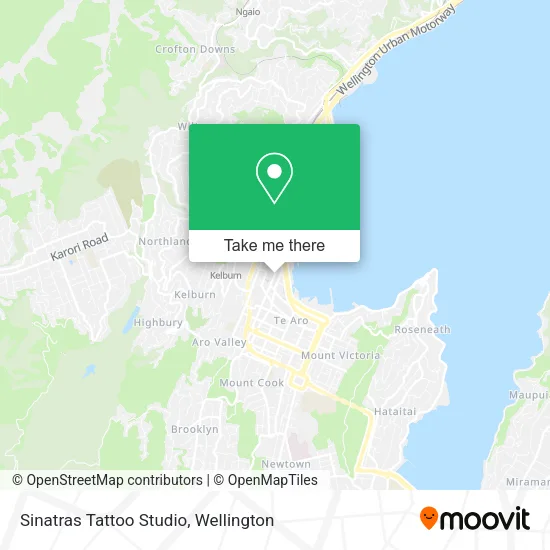 Sinatras Tattoo Studio map