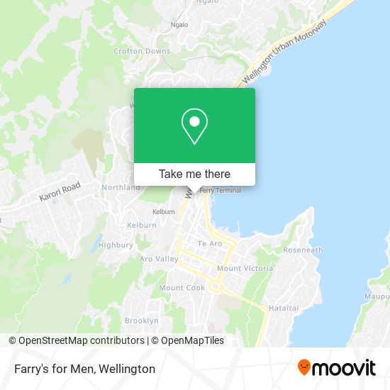 Farry's for Men map