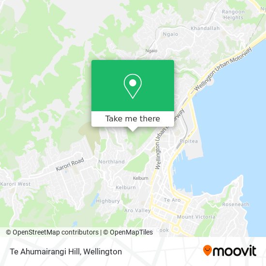 Te Ahumairangi Hill map
