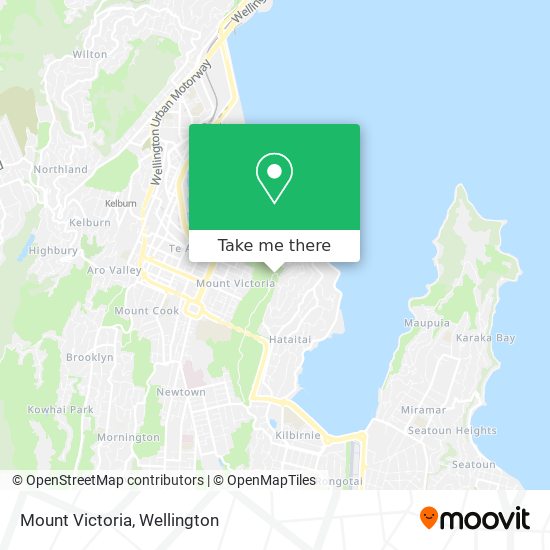 Mount Victoria map