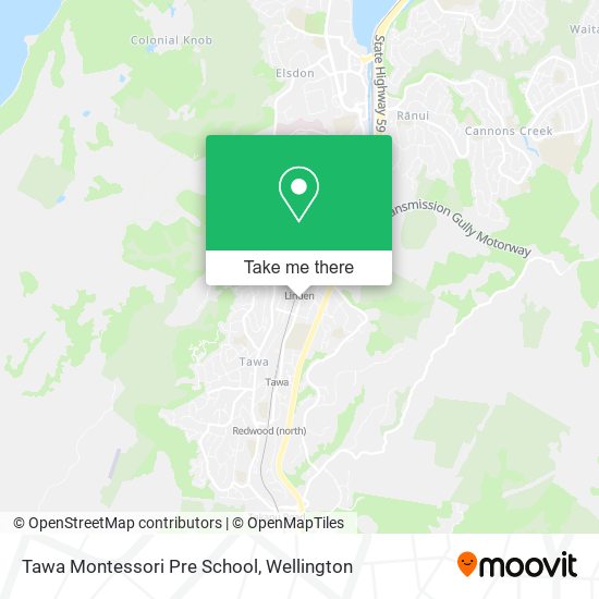 Tawa Montessori Pre School map