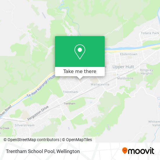 Trentham School Pool map