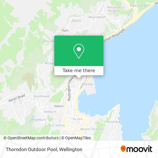 Thorndon Outdoor Pool map