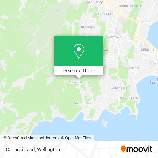 Carlucci Land map