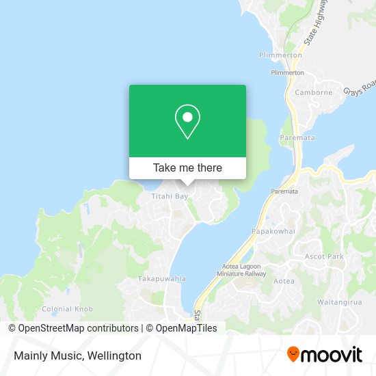 Mainly Music map