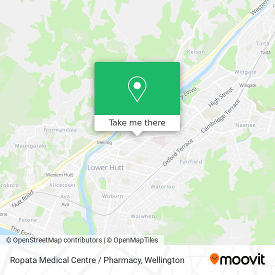 Ropata Medical Centre / Pharmacy map