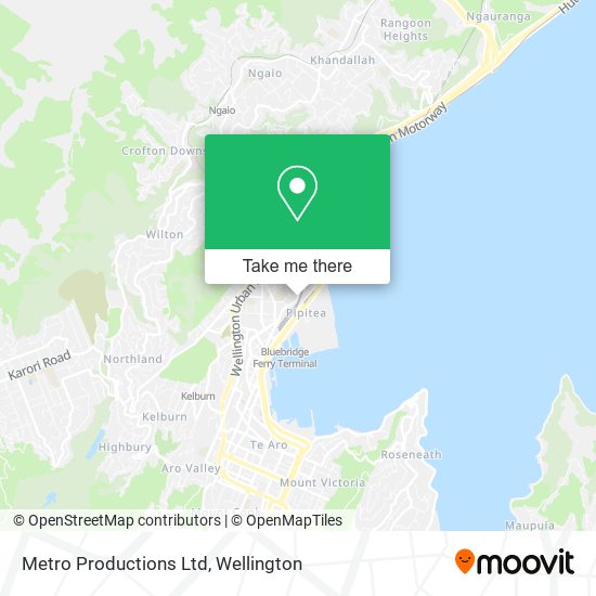 Metro Productions Ltd map