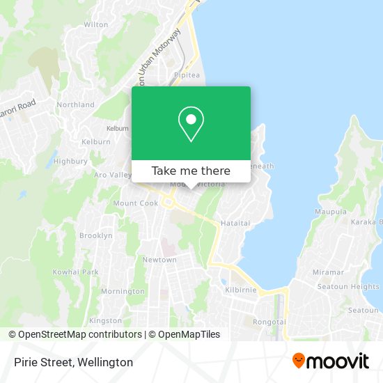 Pirie Street map