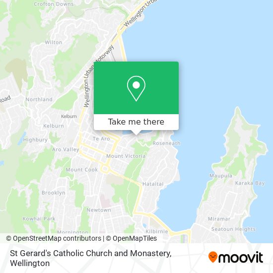 St Gerard's Catholic Church and Monastery map