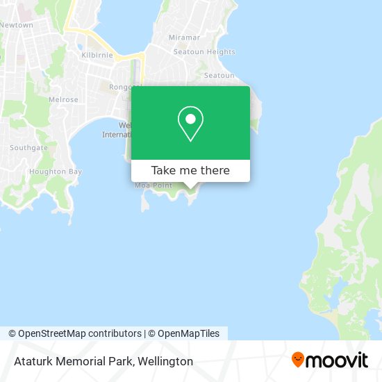 Ataturk Memorial Park map