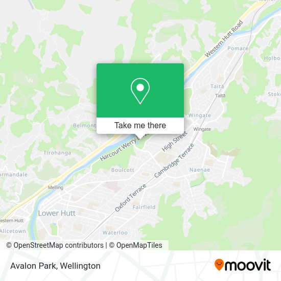 How to get to Avalon Park in Avalon West by bus or train?