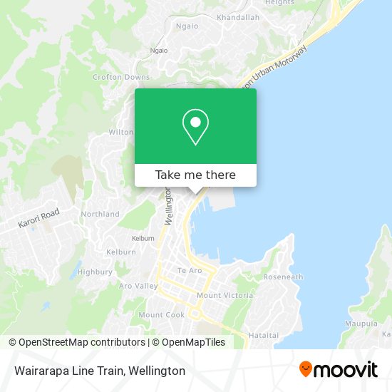 Wairarapa Line Train地图