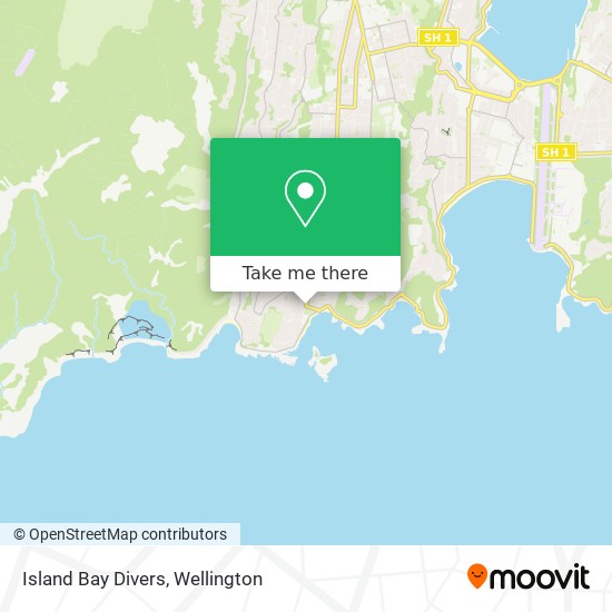 Island Bay Divers地图