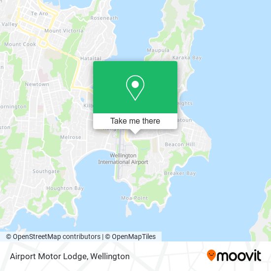 Airport Motor Lodge map