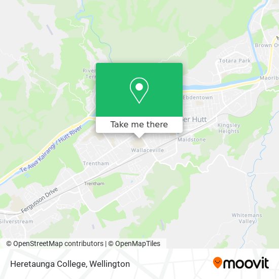 Heretaunga College map