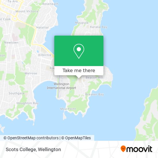 Scots College map