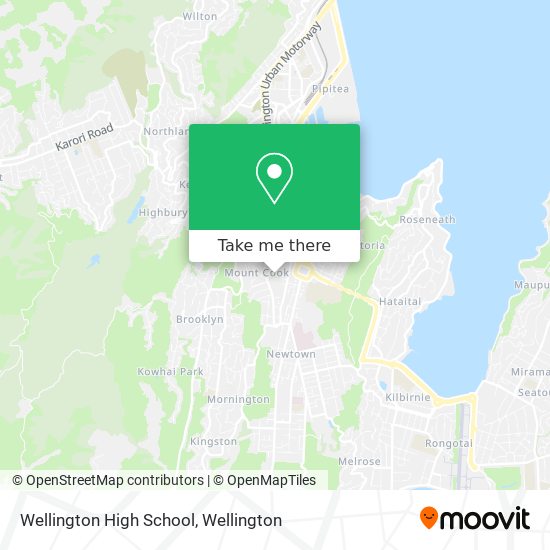 Wellington High School地图