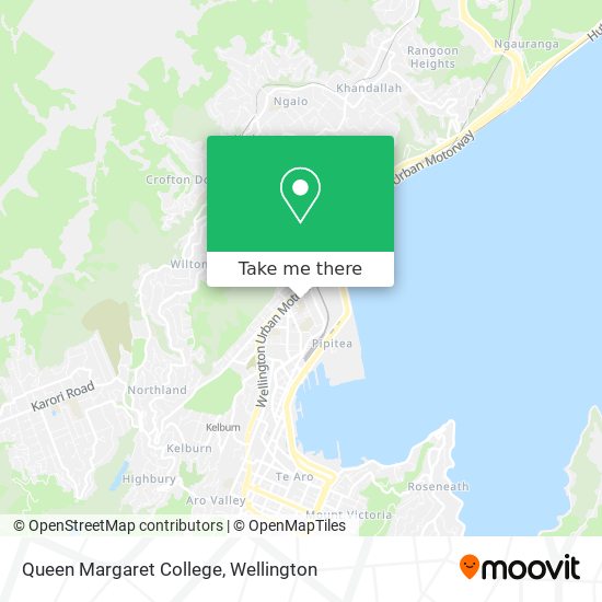 Queen Margaret College map