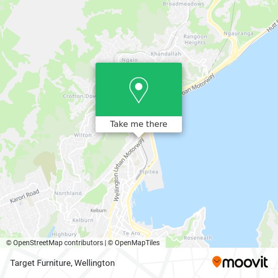 Target Furniture map