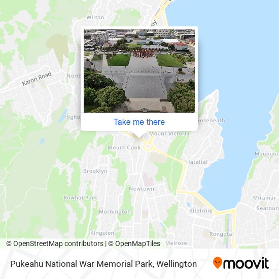 Pukeahu National War Memorial Park地图