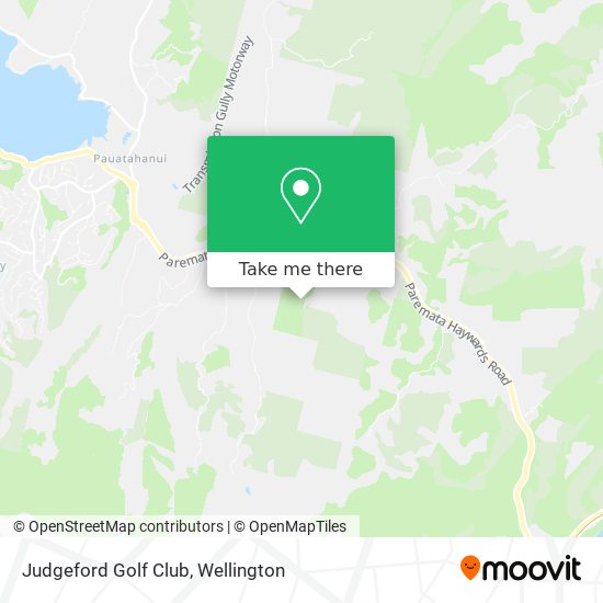 Judgeford Golf Club map