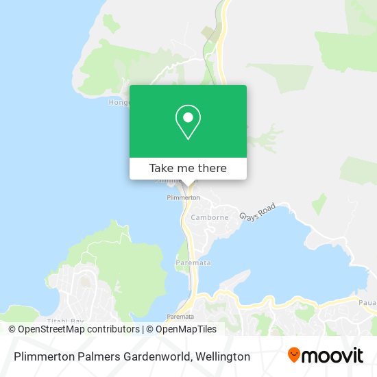 Plimmerton Palmers Gardenworld地图