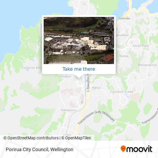 Porirua City Council map