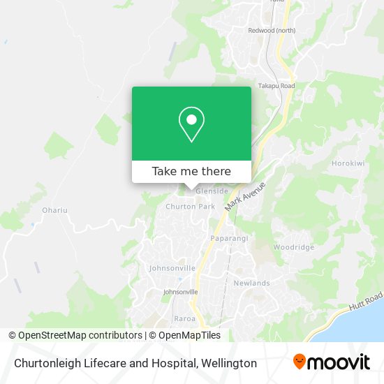 Churtonleigh Lifecare and Hospital map