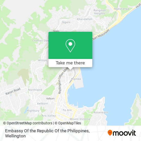 Embassy Of the Republic Of the Philippines map