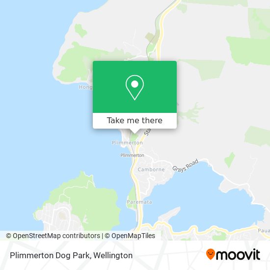 Plimmerton Dog Park map