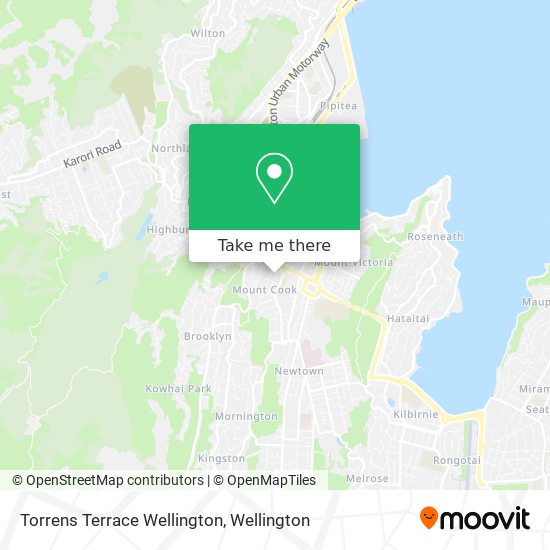 Torrens Terrace Wellington地图