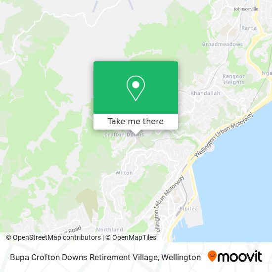Bupa Crofton Downs Retirement Village地图