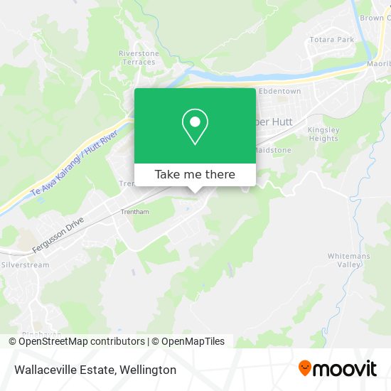 Wallaceville Estate map