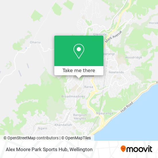 Alex Moore Park Sports Hub地图