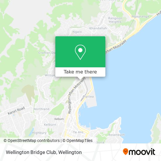 Wellington Bridge Club地图