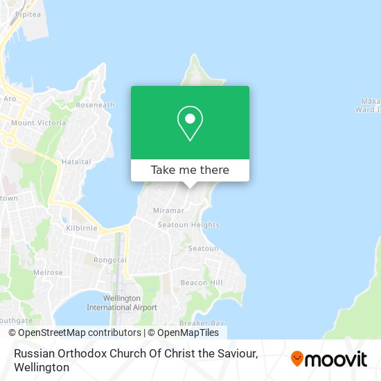 Russian Orthodox Church Of Christ the Saviour map