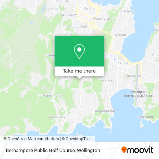 Berhampore Public Golf Course map