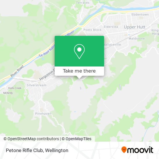 Petone Rifle Club map