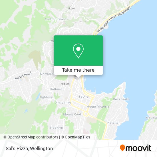 Sal's Pizza map