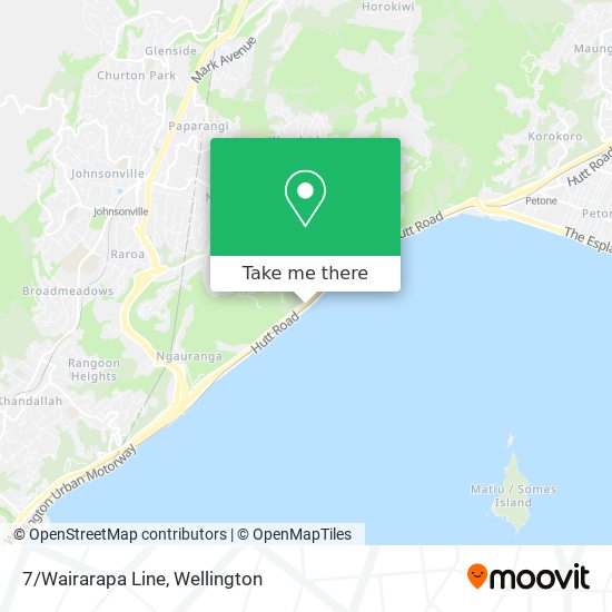 7/Wairarapa Line map