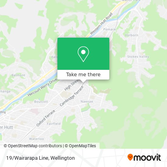 19/Wairarapa Line map